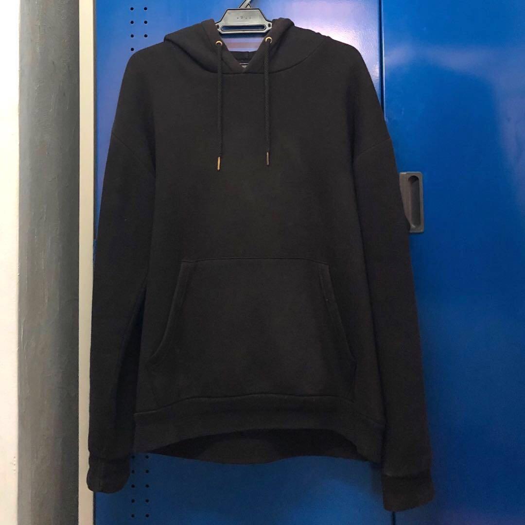 Zara Essentials Sweater with Hoodie TRU50 Men s Fashion Coats Jackets and Outerwear on Carousell
