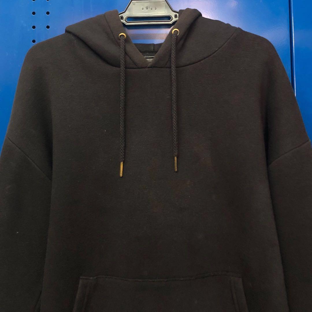 Zara Essentials Sweater with Hoodie TRU50 Men s Fashion Coats Jackets and Outerwear on Carousell