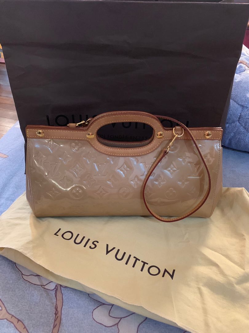 Louis Vuitton Beige Monogram Vernis Leather Roxbury Drive (Authentic Pre-  Owned) - ShopStyle Shoulder Bags