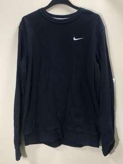 Nike 衛衣 大學T 電繡LOGO 男 L