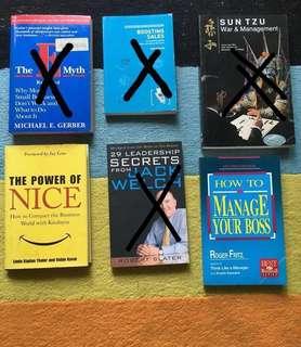 Business, management , sales books from 4$ (mail preferred)