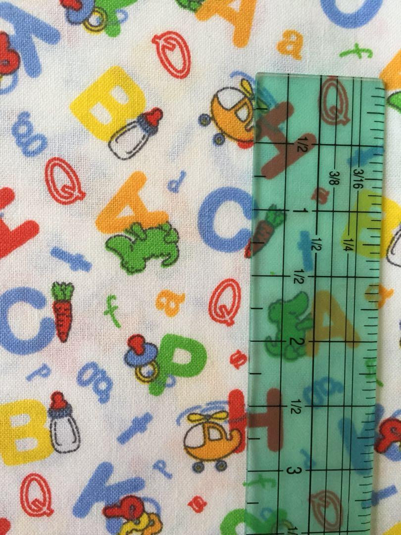 1 Yard Baby Children Cotton Fabric Design Craft Craft Supplies