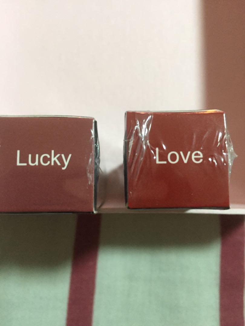 2 Kris Aquino matte liquid lipsticks (Category: Makeup) located in Quezon City. Submitted by mkwhoadeals (Listing ID 215236987, Image 2). Description: Selling 2 sealed lipsticks for the price of 1. Shades: Lucky and Love..