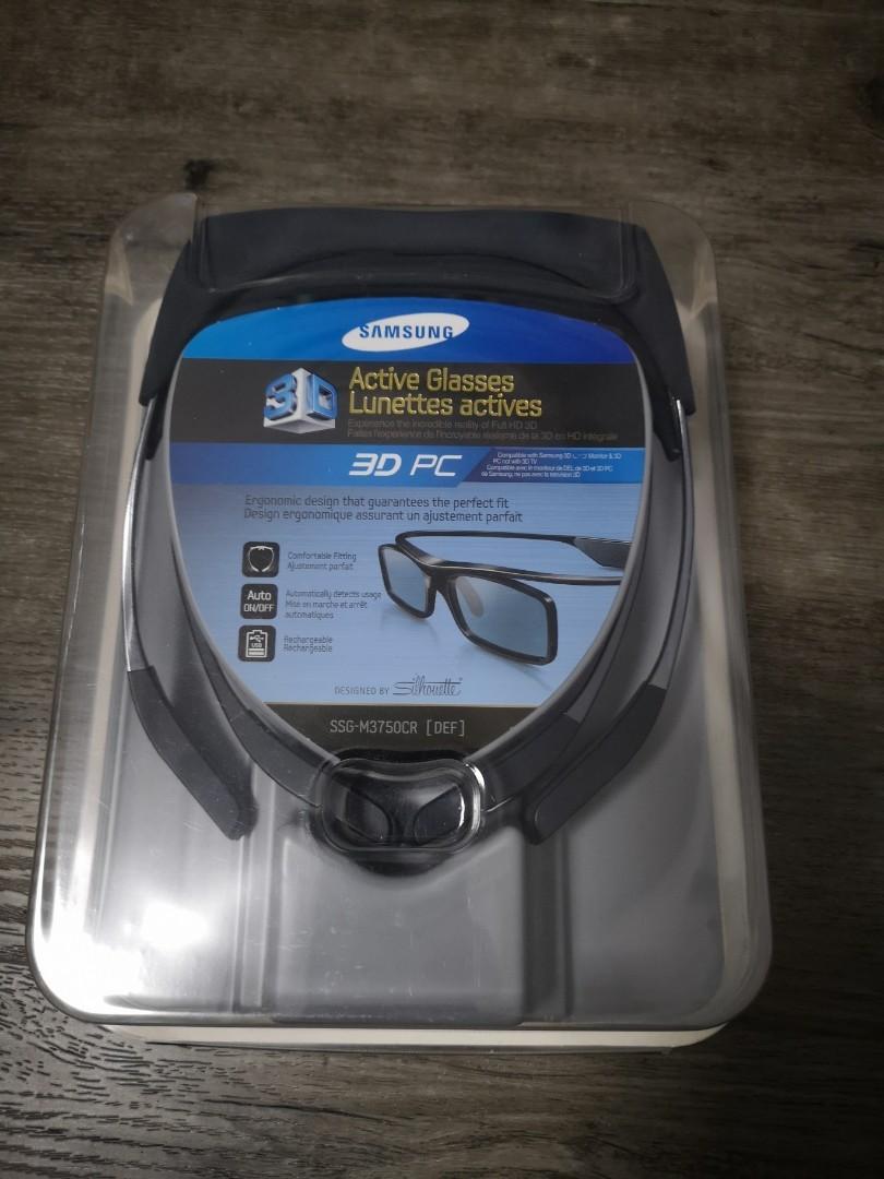 2 X Samsung Active 3d Glasses Ssg M3750cr Home Appliances Tvs