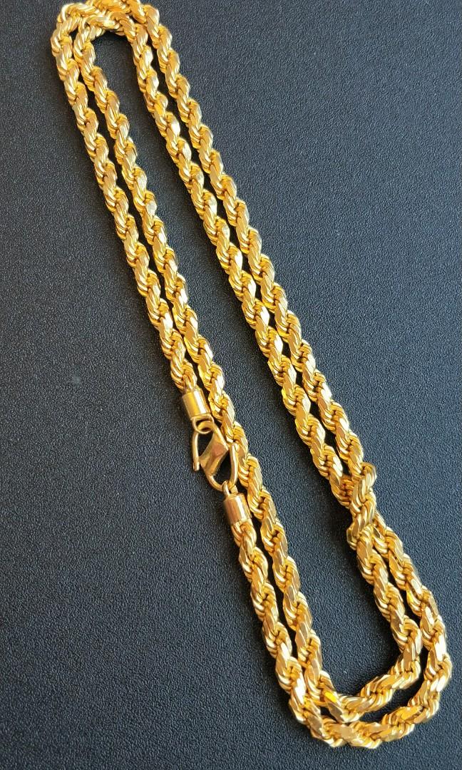 Gold necklace for men design cheap