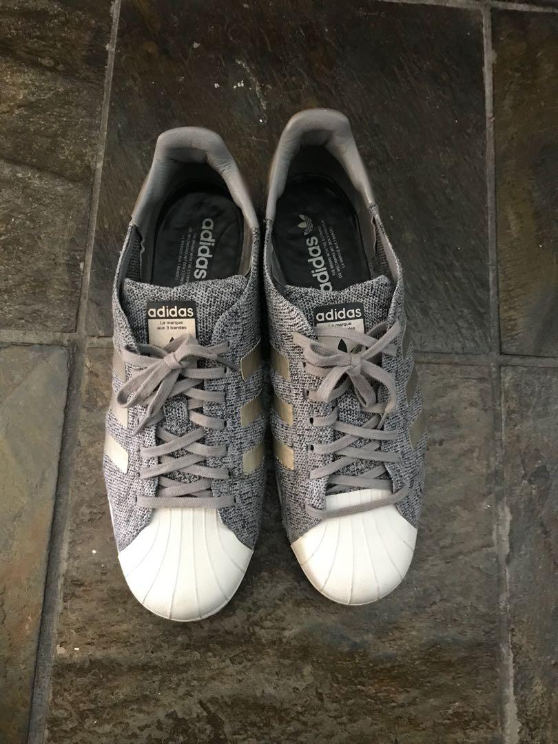 Adidas superstar top boost noble metal