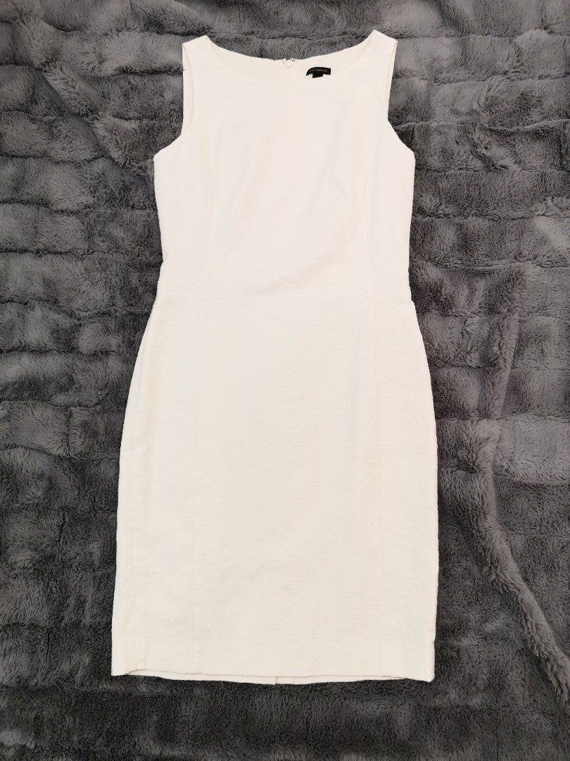 Taylor white dress
