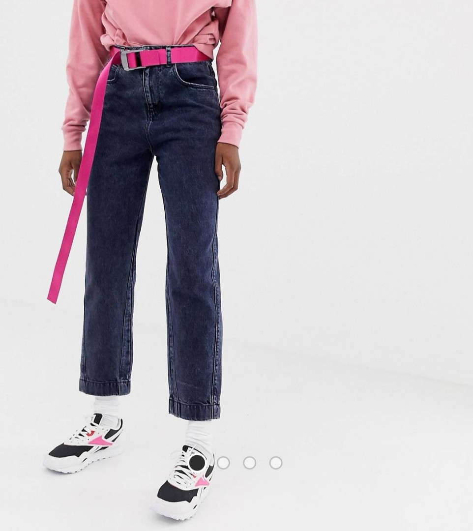 asos collusion mom jeans