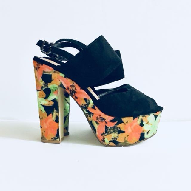 floral heels canada