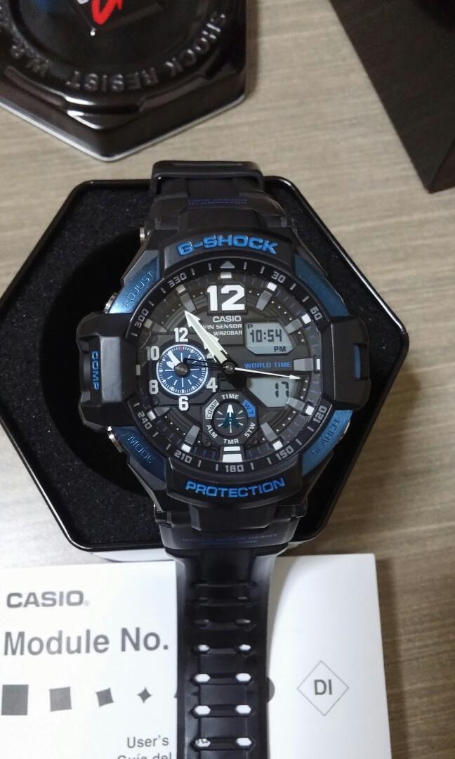 Authentic Casio G Shock Aviator GA 1100 2B