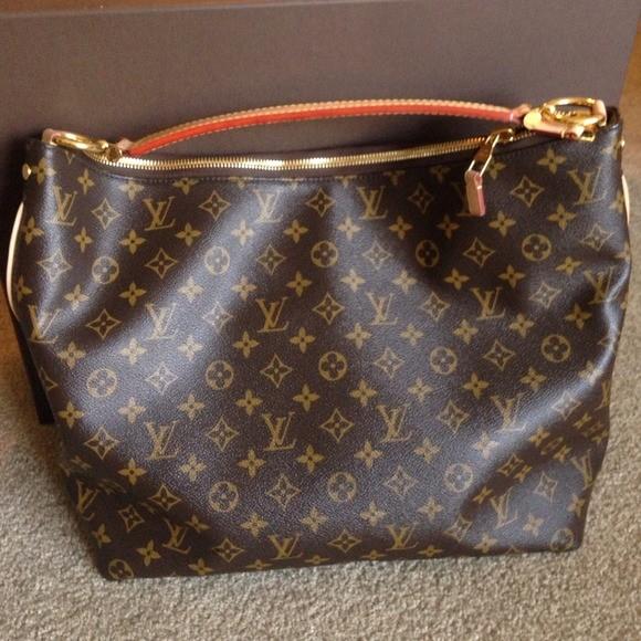 Authentic LV Sully MM Monogram Women s Fashion Bags Wallets