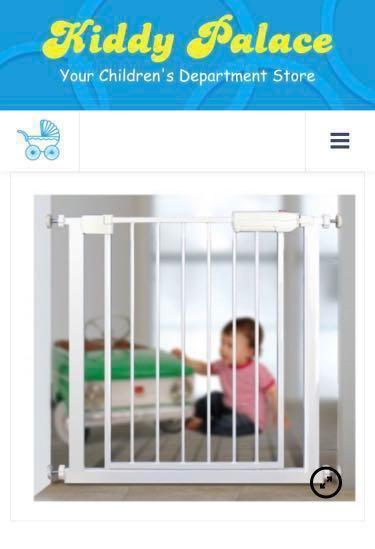 kiddy cots baby gate