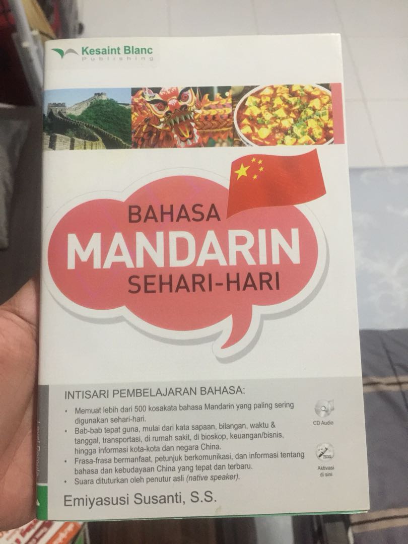 Bahasa Mandarin Sehari Hari Buku Alat Tulis Buku Di Carousell