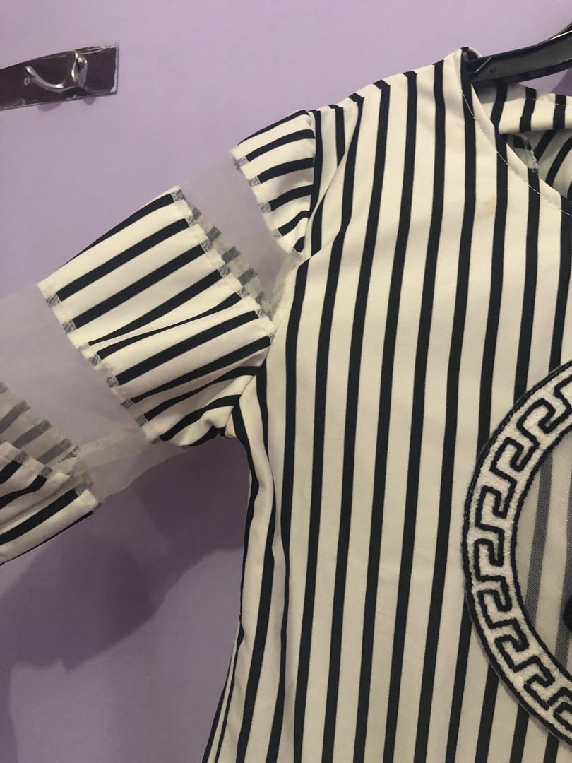Baju Gambar Zebra Hitam Putih Womens Fashion Womens Clothes