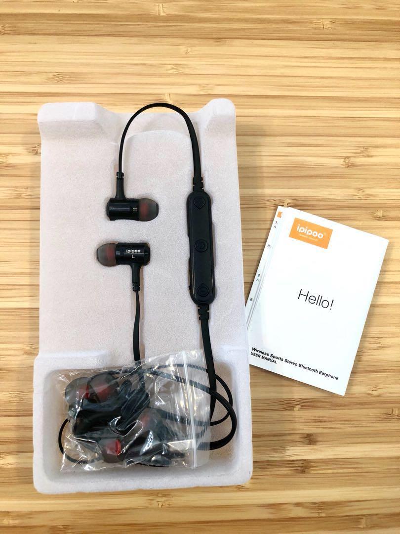 Bluetooth wireless earphones IPIPOO iL97BL