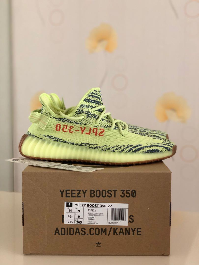yeezy semi frozen box