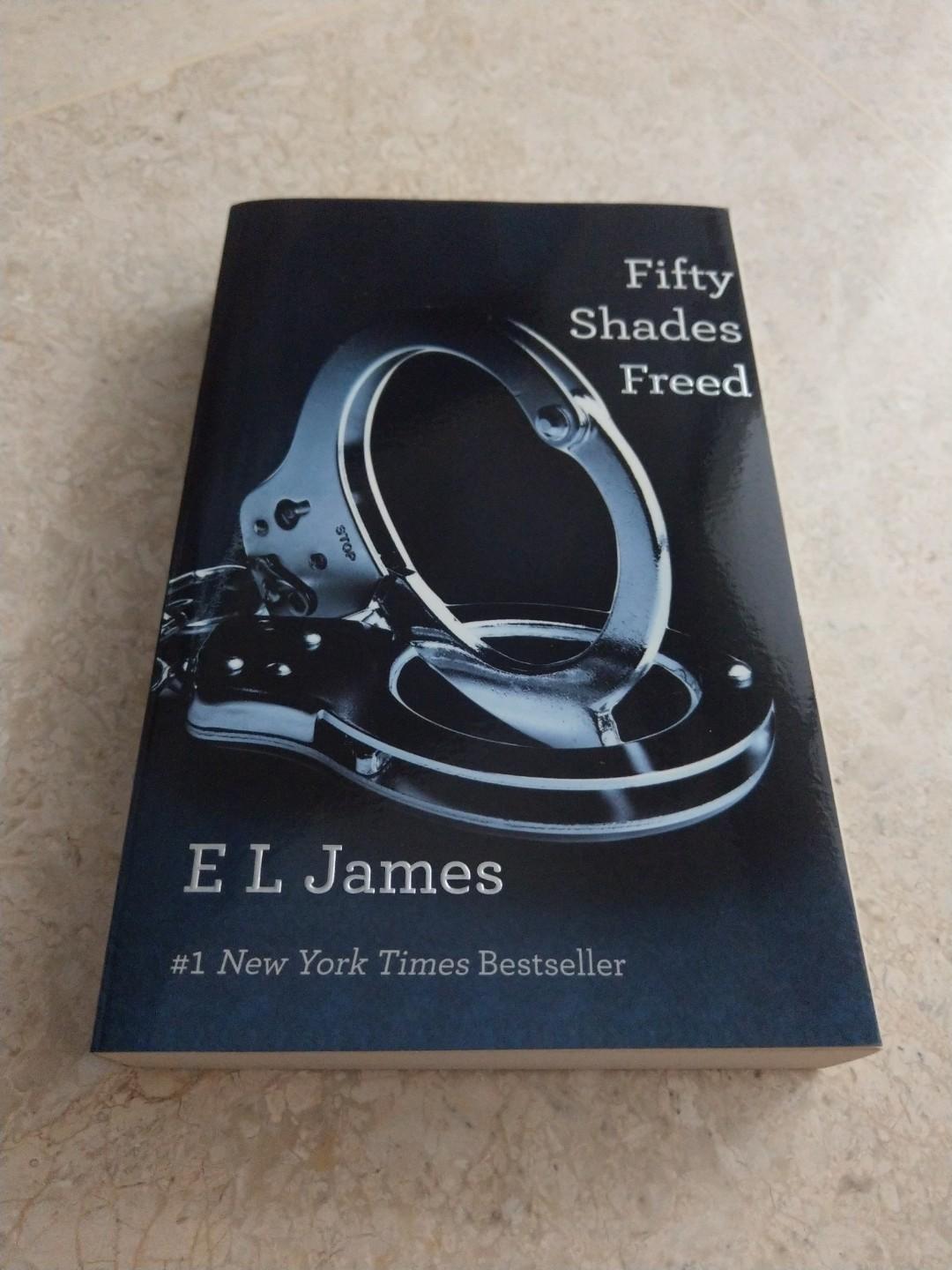 Book El James Fifty Shades Freed Books Stationery Fiction On