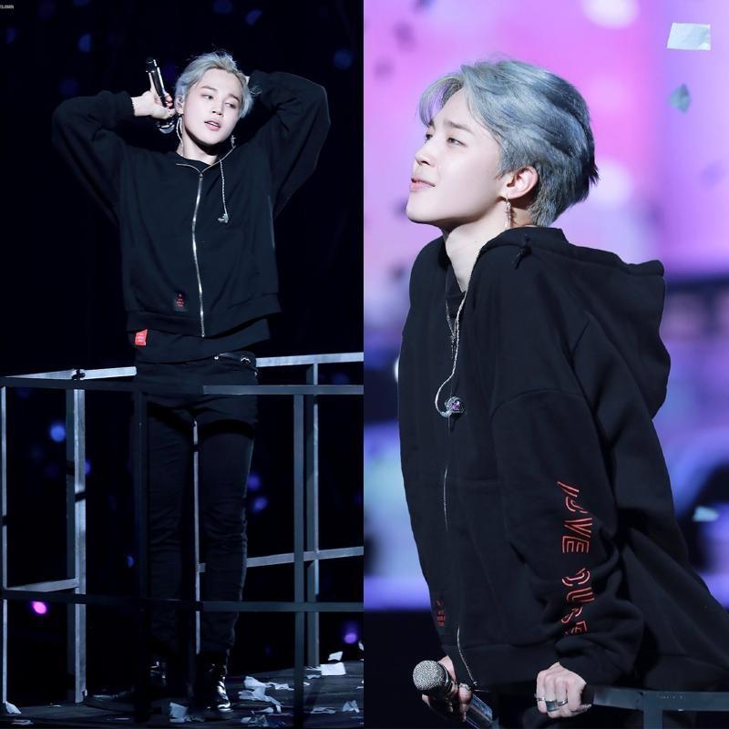jimin black hoodie