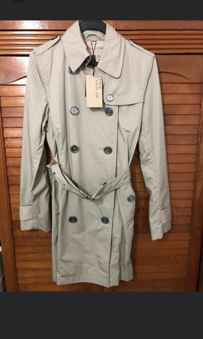 burberry coat womens silver