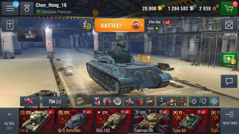 Christmas Limited Time Sale Minus World Of Tanks Blitz Account Toys Games Video Gaming Video Games On Carousell