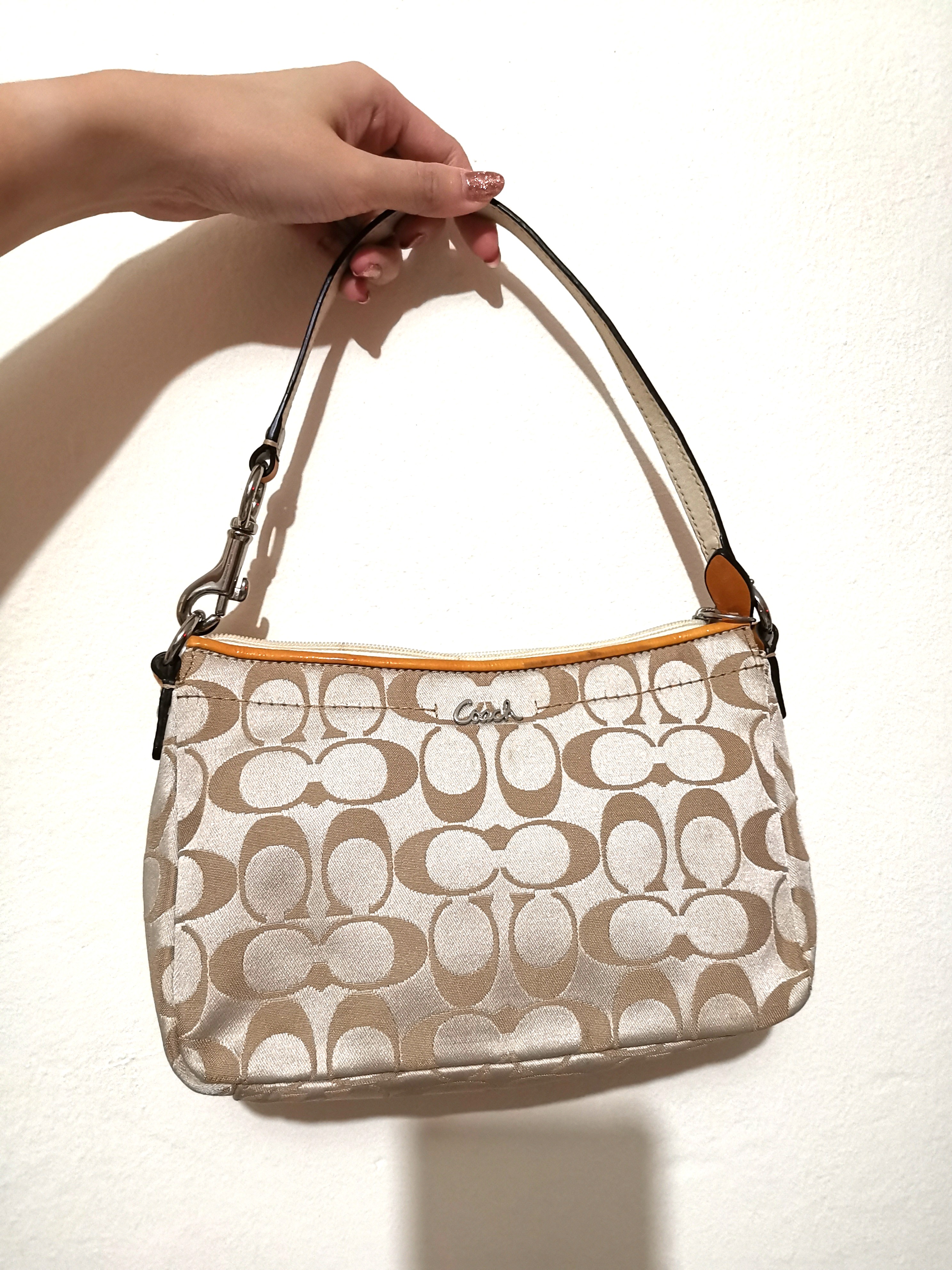 Coach mini on sale shoulder purse