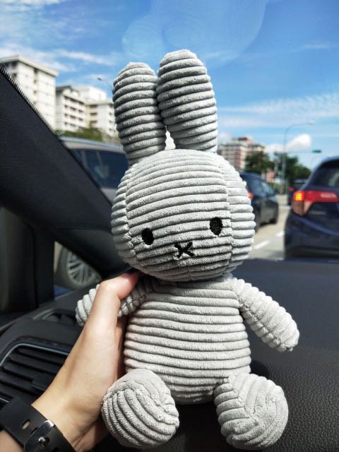 miffy corduroy plush