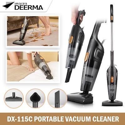 Deerma Portable vacuum cleaner DX-115C Singapore, TV \u0026 Home Appliances,  Vacuum Cleaner \u0026 Housekeeping on Carousell