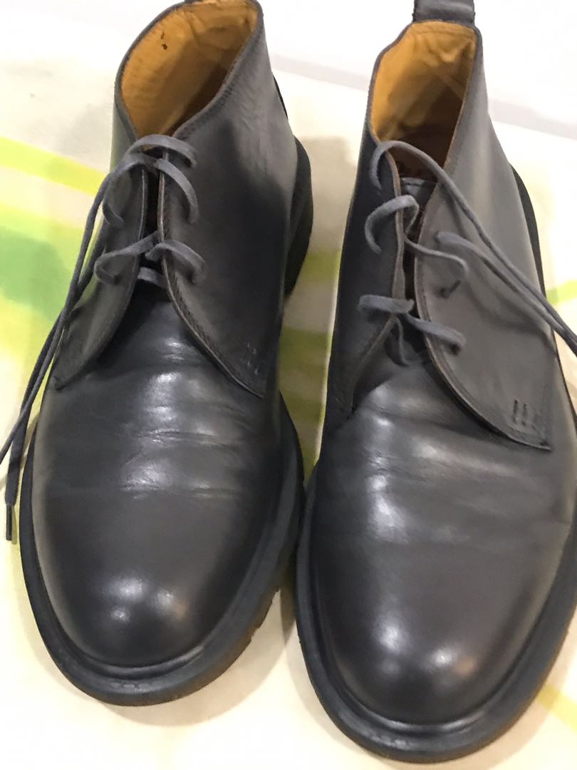 Dr Martens half cut, Men's Fashion, Footwear, Boots on Carousell