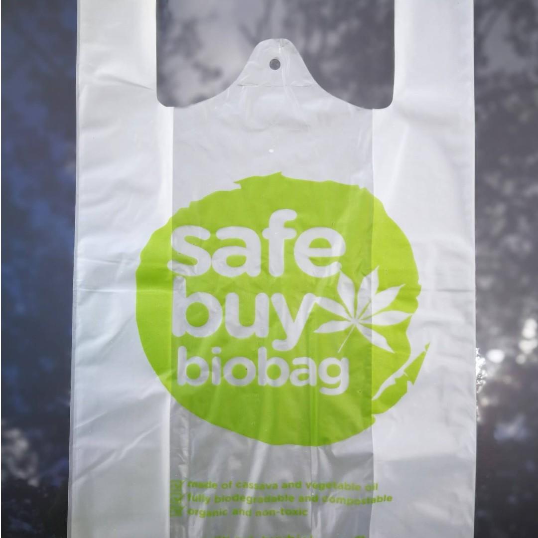 Eco Bag - Non-plastic bag made from cassava, Women's Fashion, Bags &  Wallets, Beach Bags on Carousell
