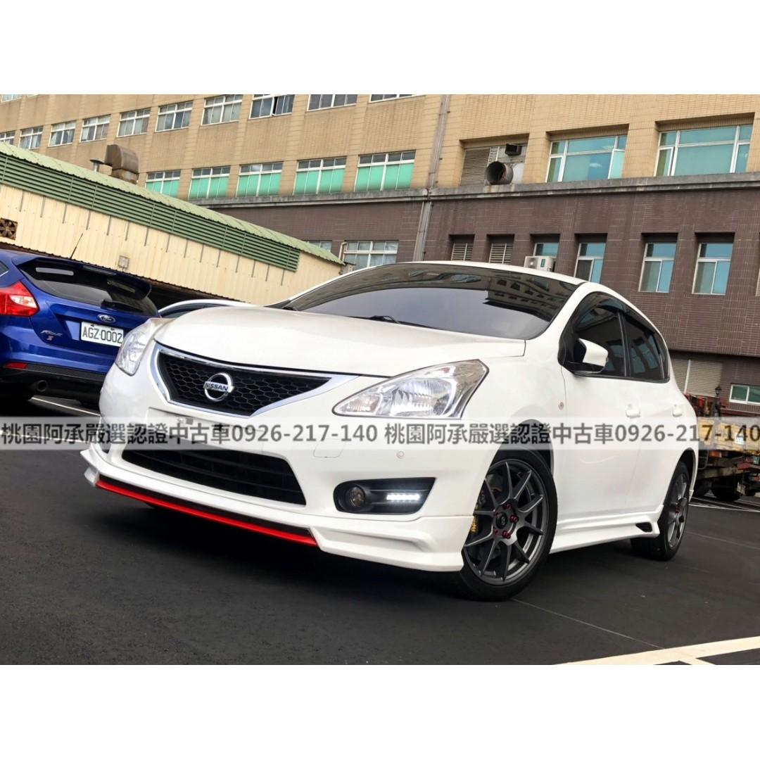 Fb搜尋桃園阿承 日產超人氣big Tiida Sv規小改15年1 6 白色二手車中古車 汽車 汽車出售在旋轉拍賣