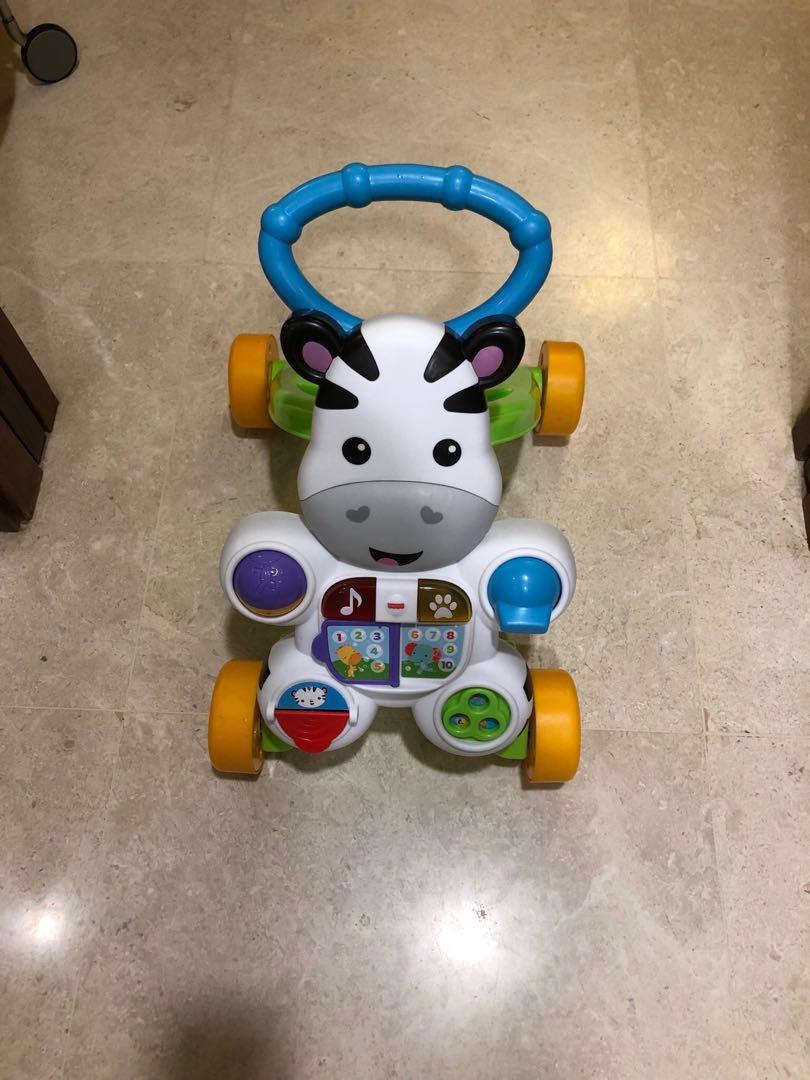 fisher price zebra walker manual