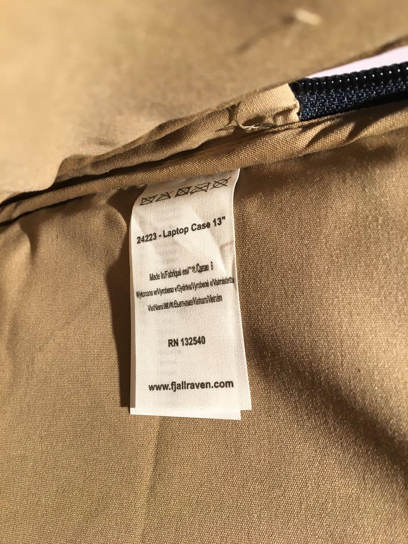 Fjallraven Laptop case 13 inches, Men's Fashion, Bags, Sling Bags on