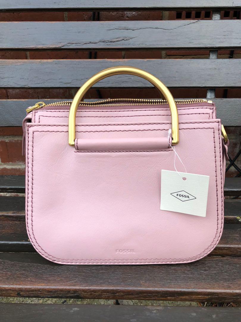 Fossil Ryder Mini Satchel Orchid Tint