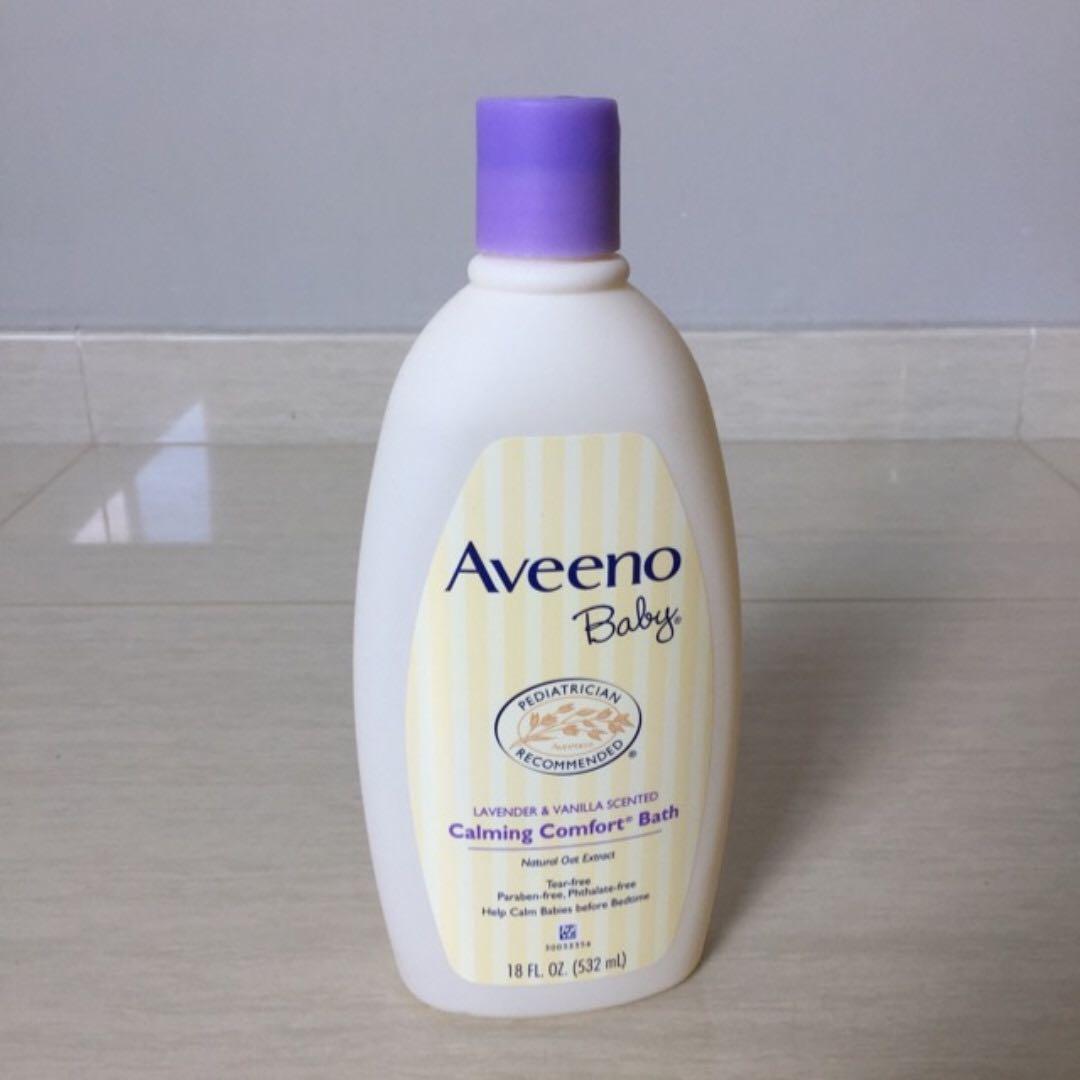 aveeno baby wash lavender