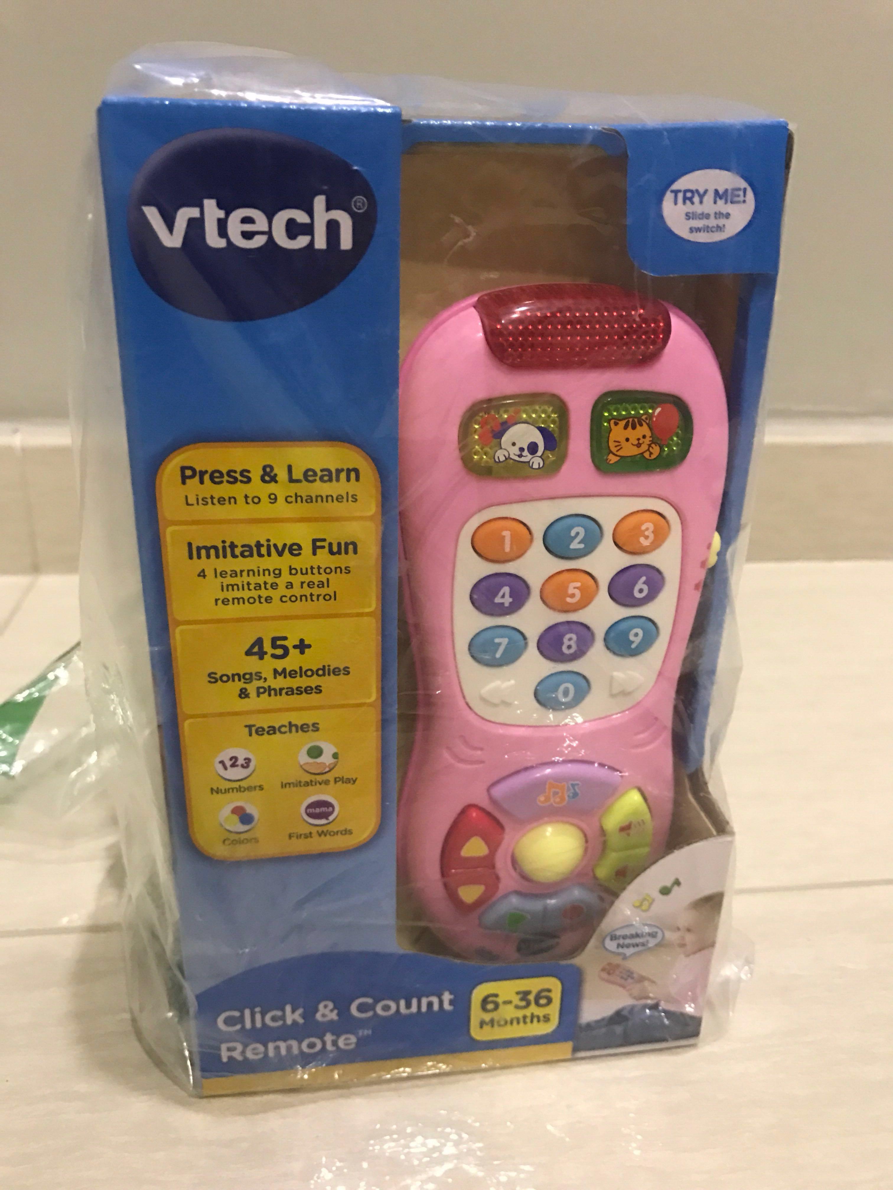 New Free Shipping VTech Click and Count Remote 