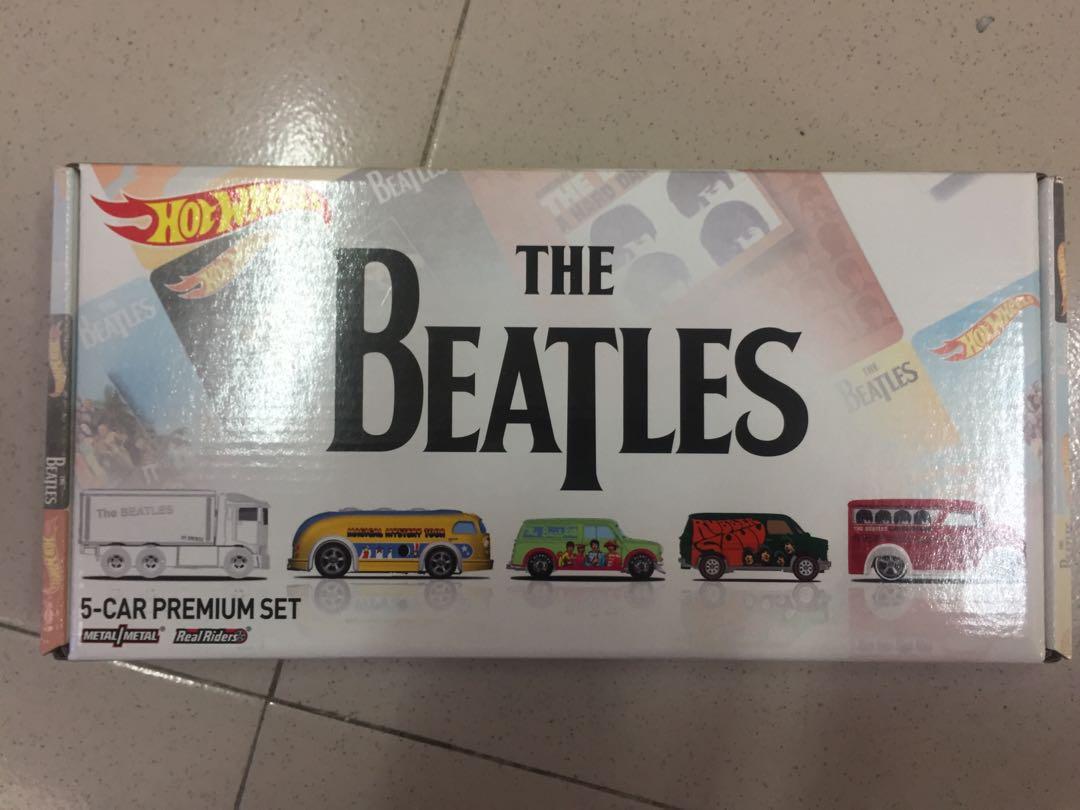 hot wheels the beatles 5 car premium set
