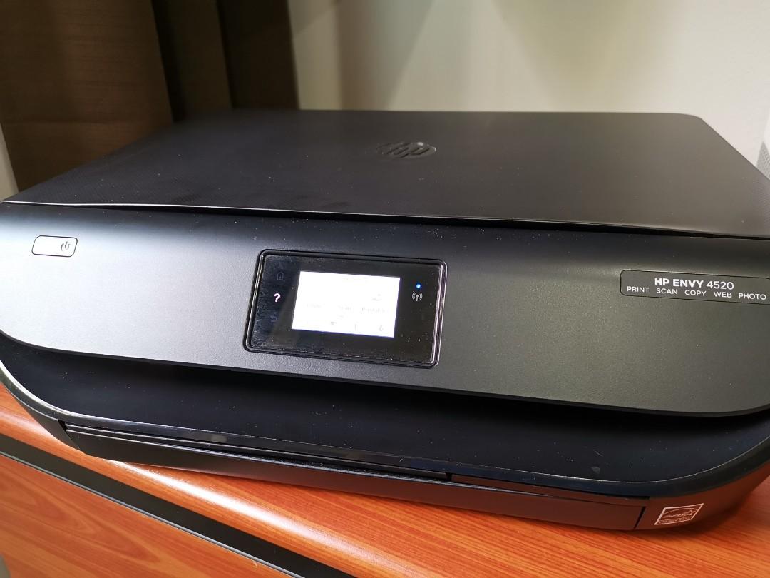 Hp envy 4520 wifi enabled printer scanner copier 47 off