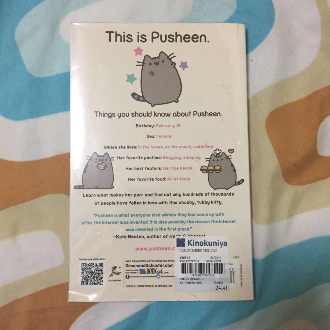 I Am Pusheen The Cat By Claire Belton Books Stationery Fiction