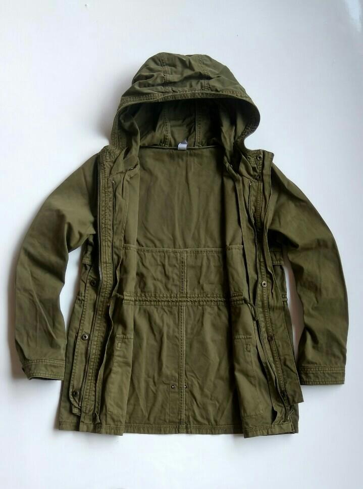 Jaket parka zara hot sale