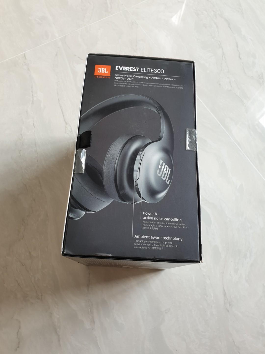JBL Everest Elite 300 V300NXT Black Audio Headphones Headsets on Carousell