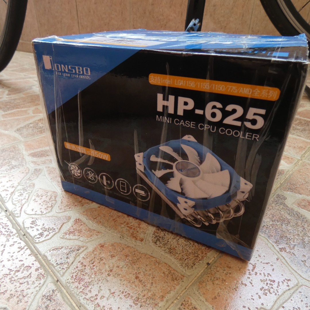JONSBO HP-625 MINI CASE CPU COOLER, Computers & Tech, Parts ...