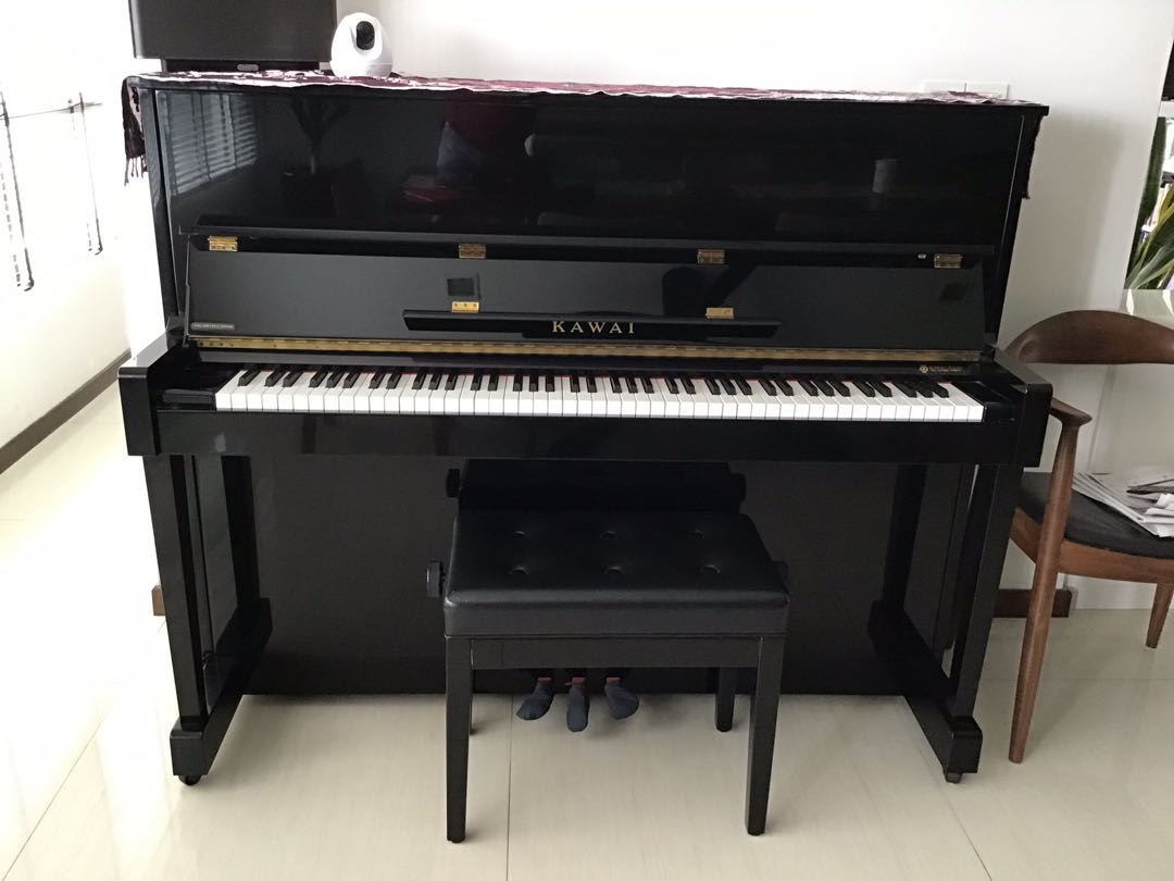 Kawai Upright Piano, Hobbies & Toys, Music & Media, Musical Instruments