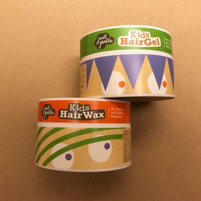 Kids Hair Gel And Hair Wax From Just Gentle Organic Babies Kids