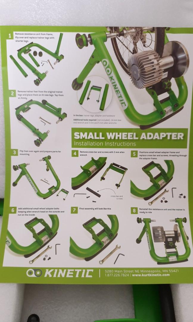 kinetic small wheel adapter