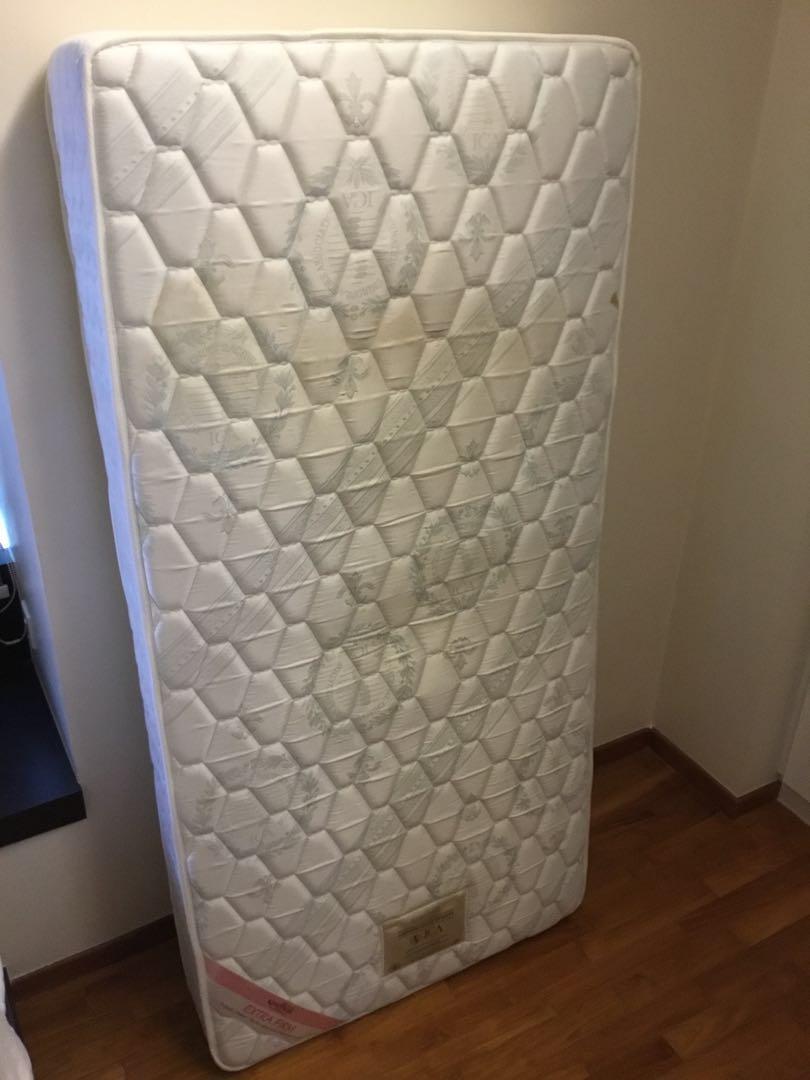 King Koil Super Single Mattress Without Bed Frame, Furniture & Home