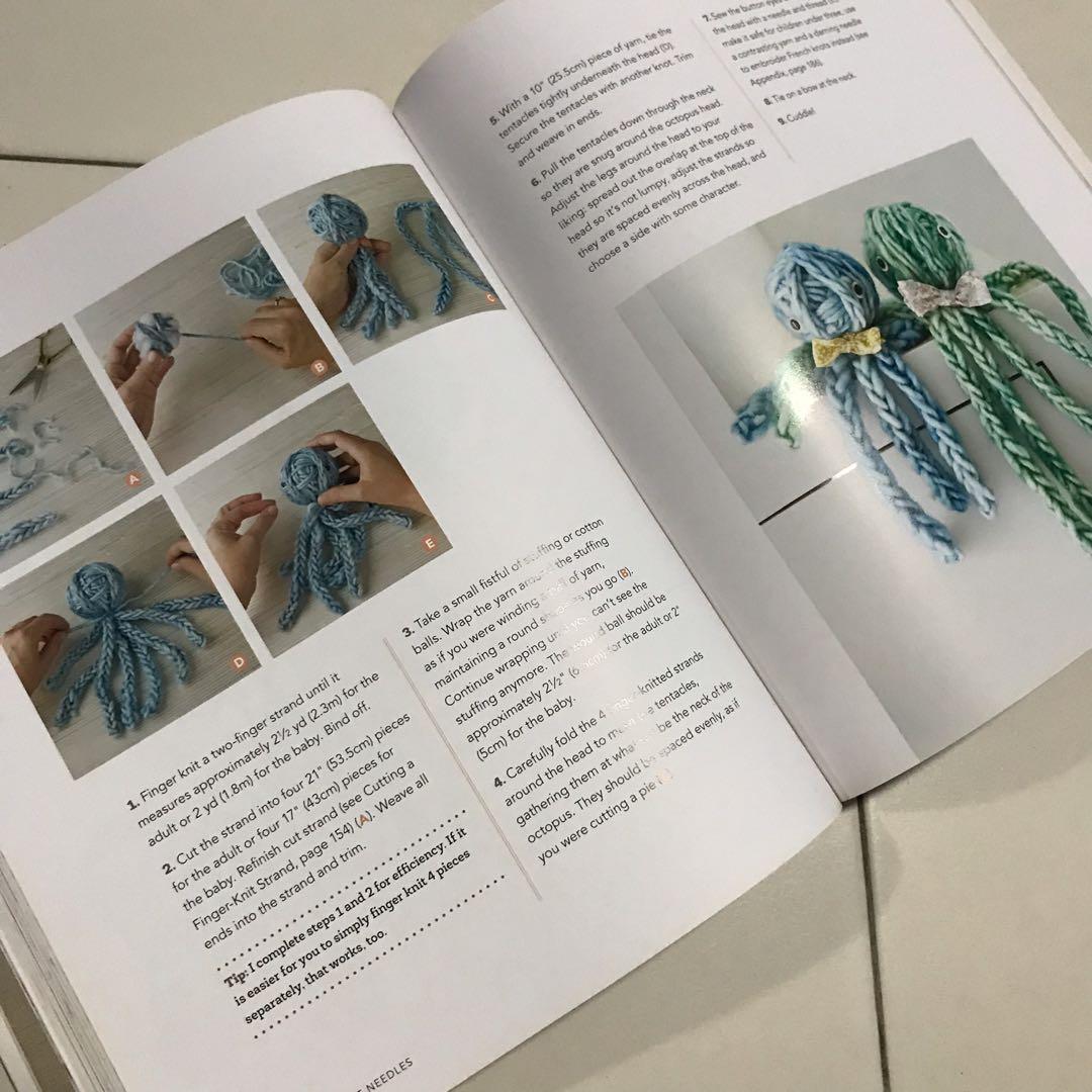 Knitting Without Needles A Stylish Introduction To Finger And Arm