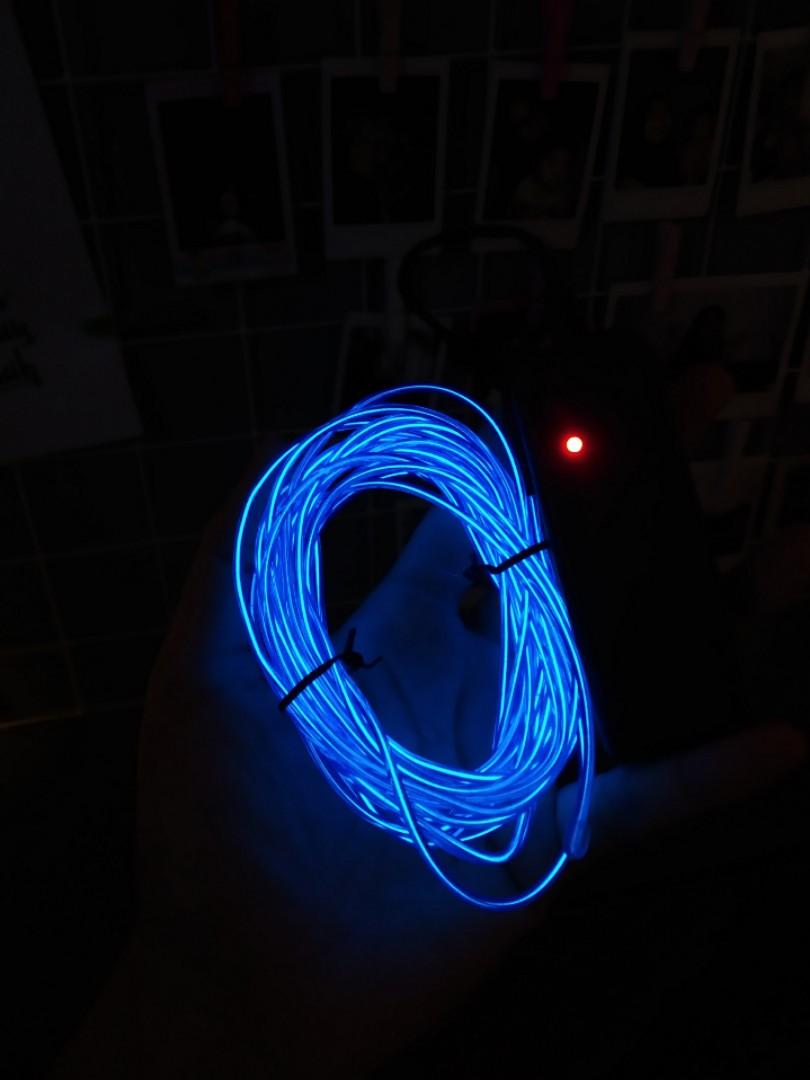 Lampu Neon El Wire Light Barang Yang Dicari Di Carousell