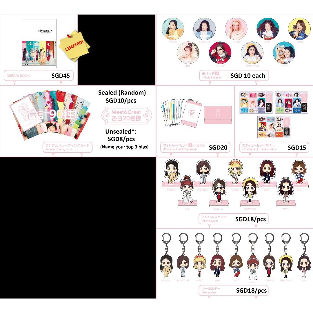 TWICE ALBUM PRICE LIST , Hobbies & Toys, Collectibles & Memorabilia, K-Wave  on Carousell