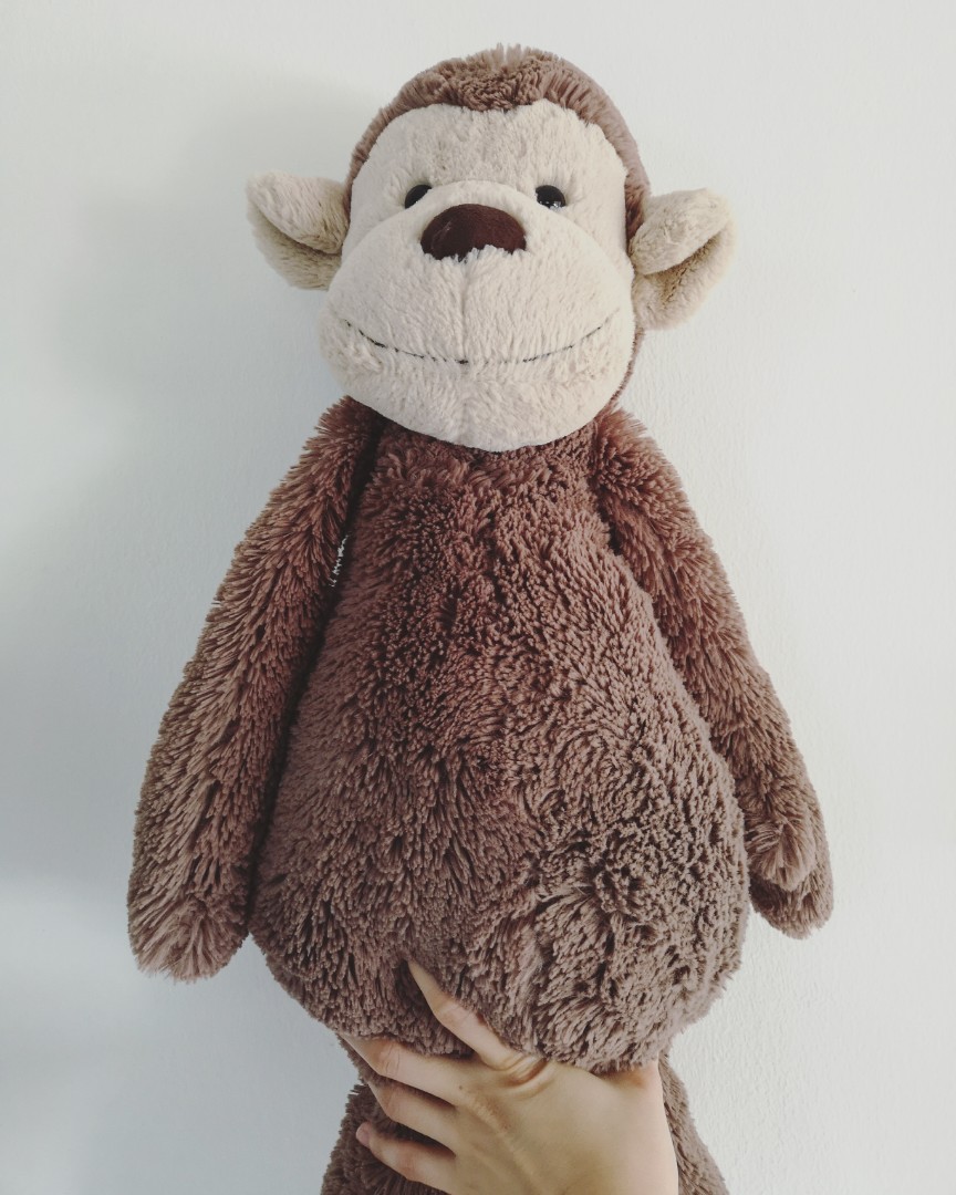 jellycat stripey monkey