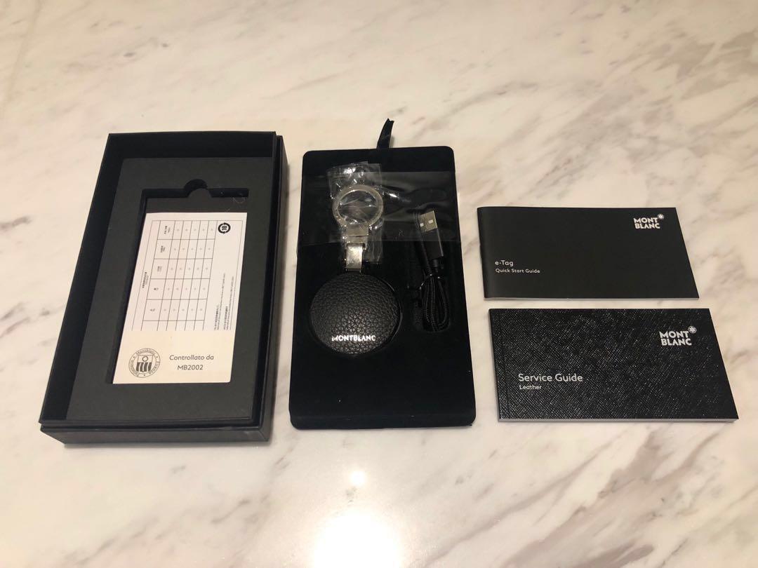 Mont Blanc e Tag luggage tracker Reduced Price Luxury Accessories on Carousell